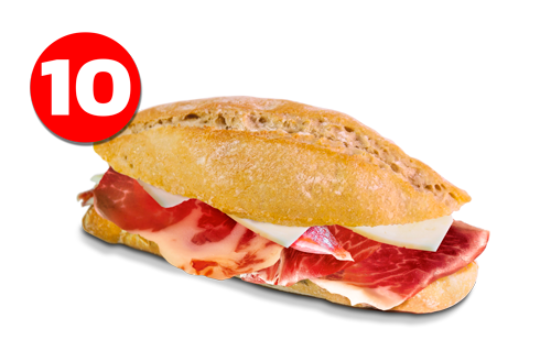 Jamón Serrano con Queso Manchego